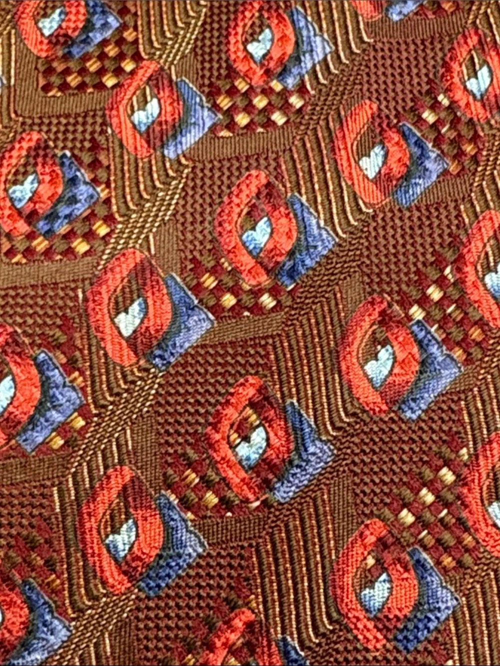 Ermenegildo Zegna Necktie Silk Geometric‎